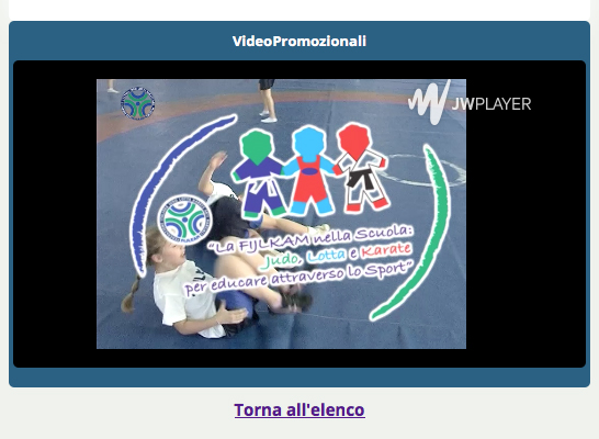 Da oggi on line il Download dei video promozionali FIJLKAM